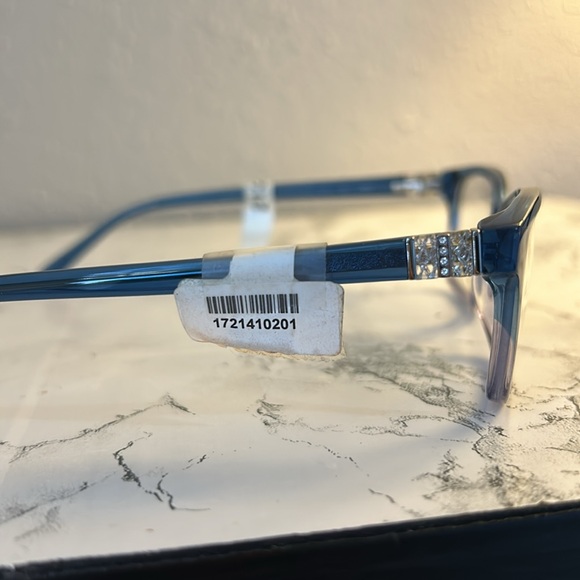 Bebe Swarovski BB 5085 416 Love Sick Midnight Fade woman’s eyeglasses frames - Picture 5 of 12